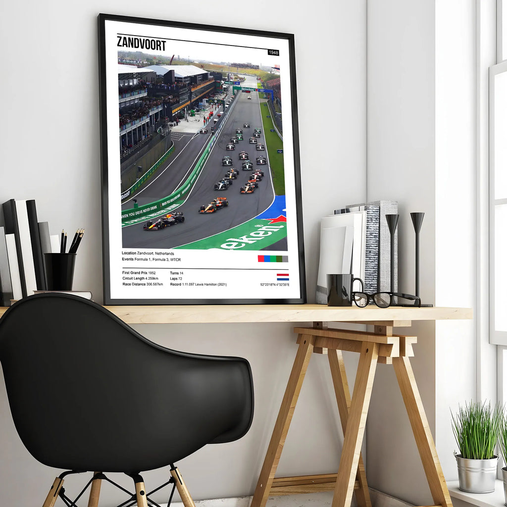 cuadro-Zandvoort-2-f1-formula1-formulaone-circuitosf1-cuadrosdecorativos-deco-motorsport-monstaki-chile-regalosf1