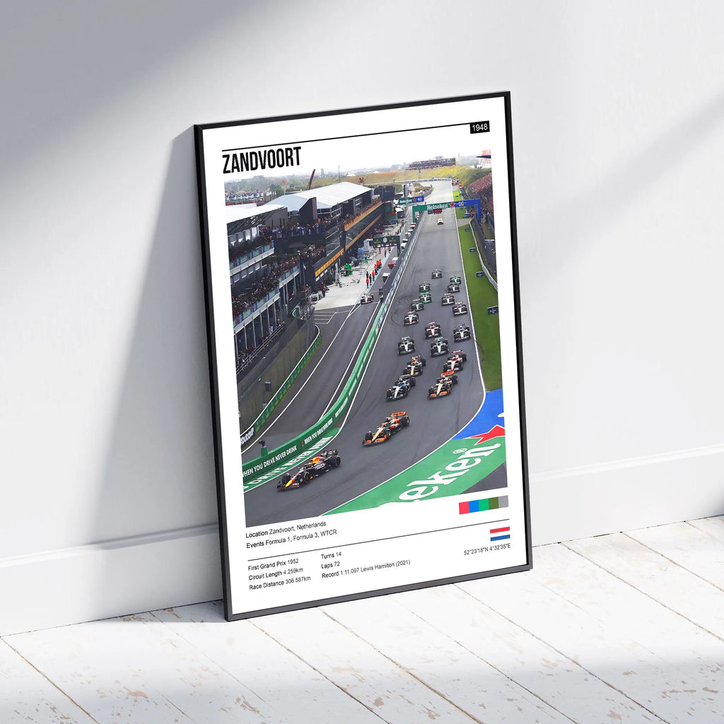 cuadro-Zandvoort-4-f1-formula1-formulaone-circuitosf1-cuadrosdecorativos-deco-motorsport-monstaki-chile-regalosf1