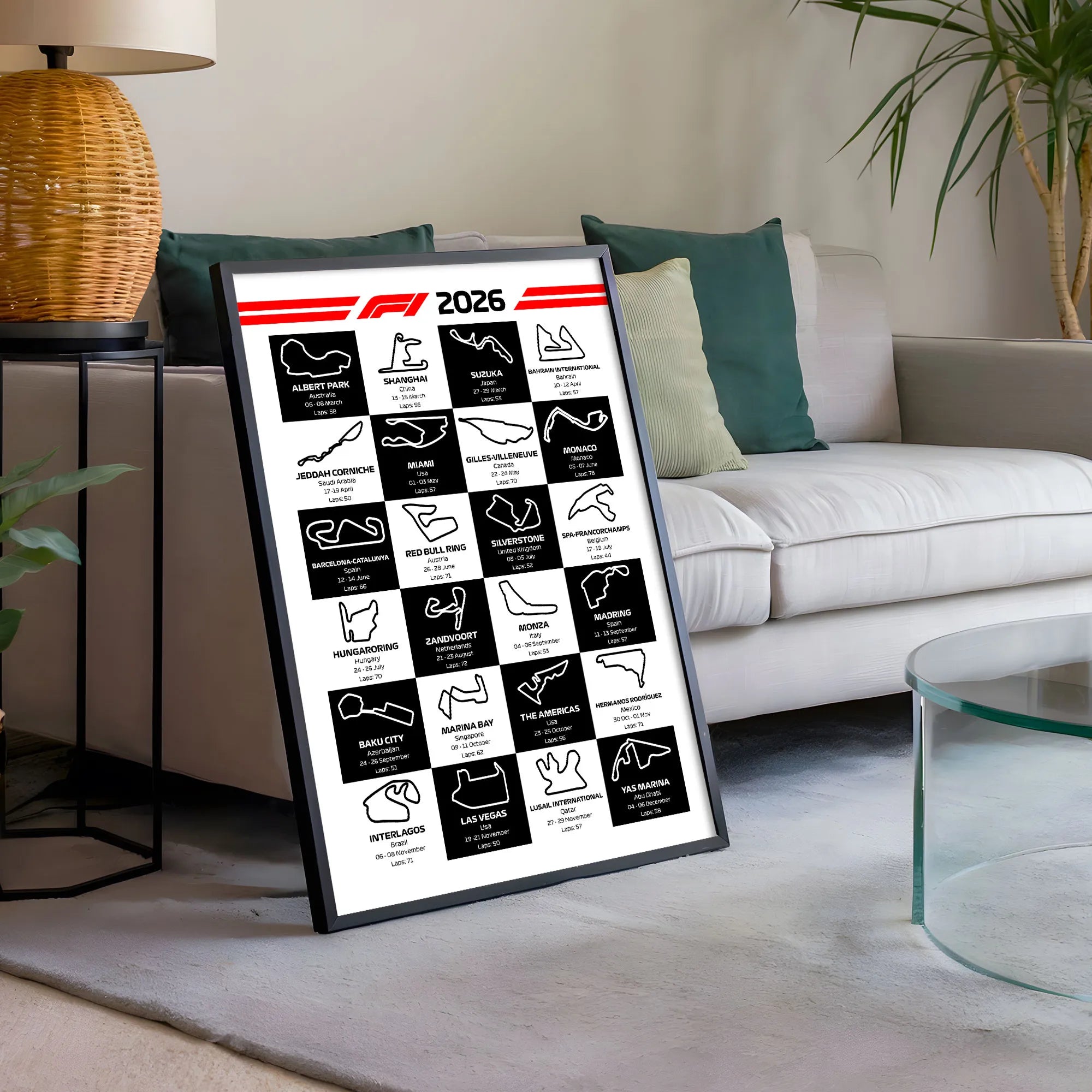 cuadro-calendario-f12026-2-formula12026-circuitos-f1-clasificacionf1-posicionesf1-monstaki-chile-cuadros-decorativos-monaco-spa-circuitomadring
