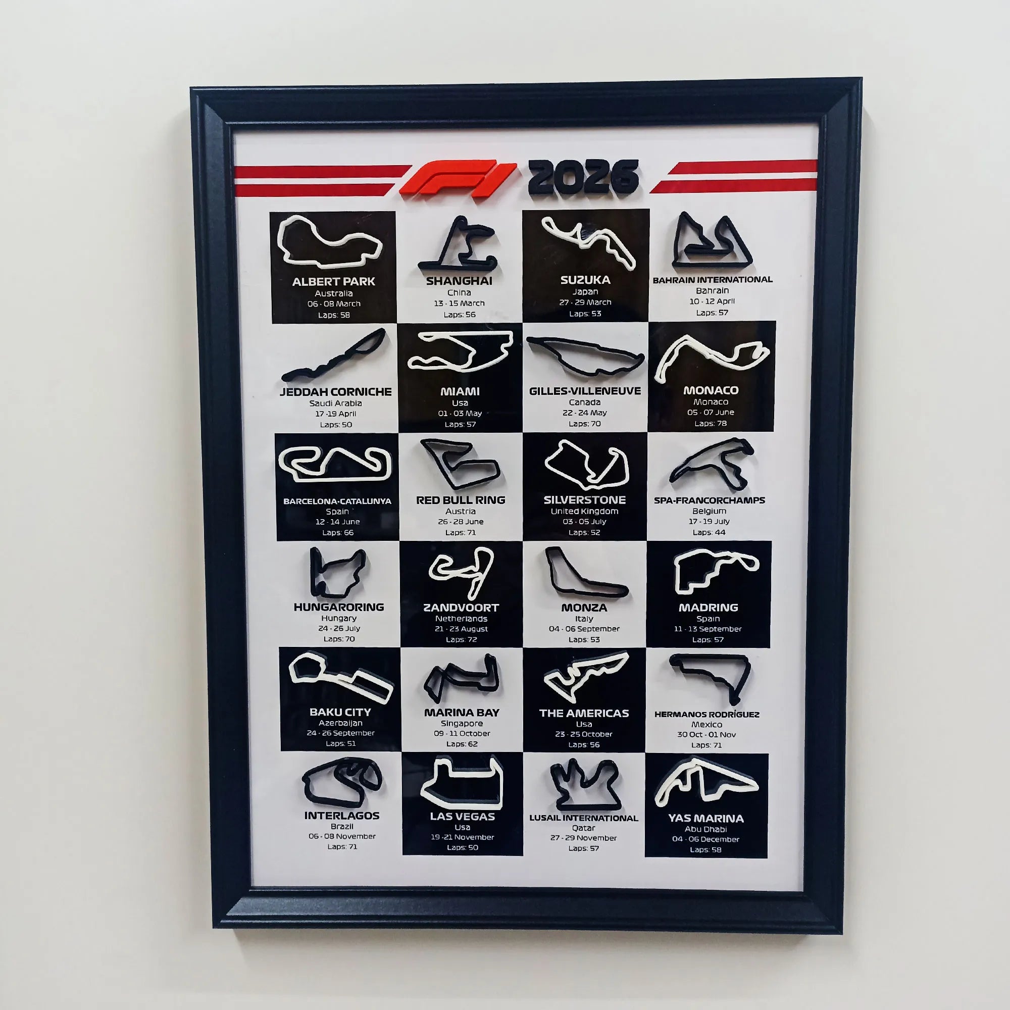 cuadro-calendario1-formula1-temporada2026-impresion3d-circuitos-f1-clasificacionf1-posicionesf1-monstaki-chile-cuadros-decorativos-monaco