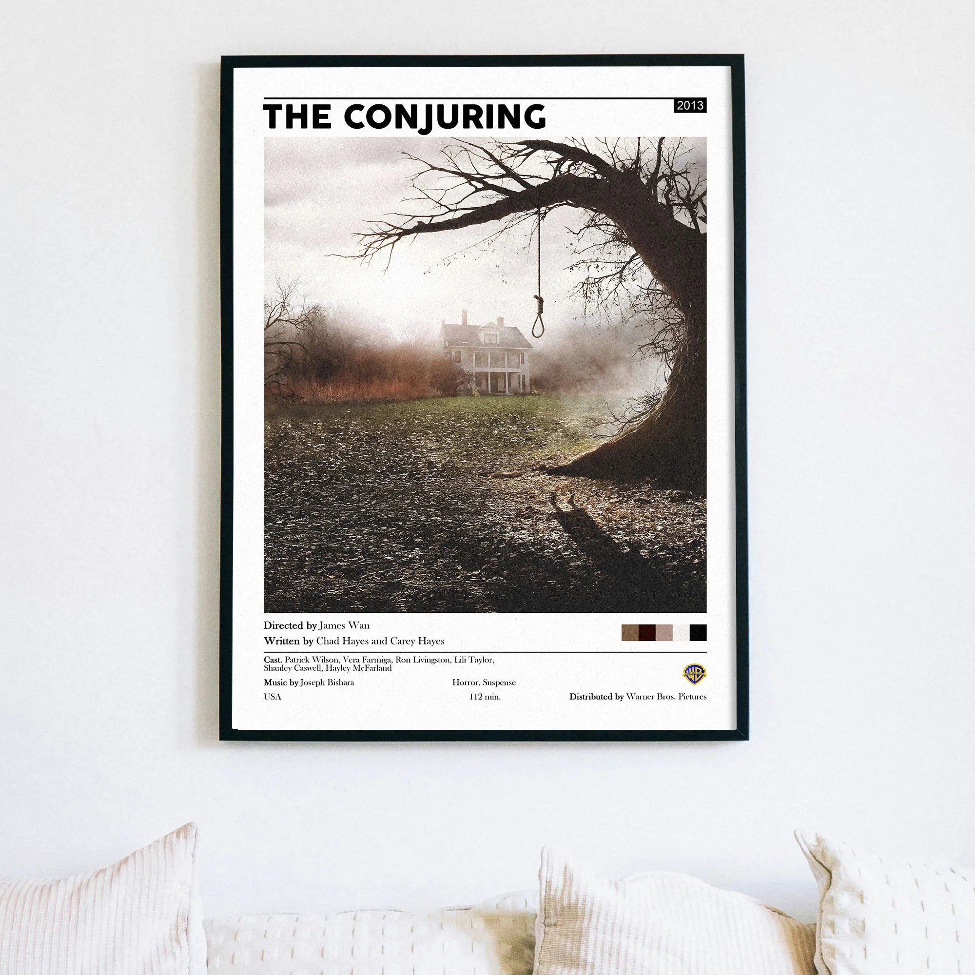 cuadro-el-conjuro-1-2013-a2-cuadrosinfograficos-cine-peliculas-monstaki-chile-cuadrospersonalizados-terror-horror