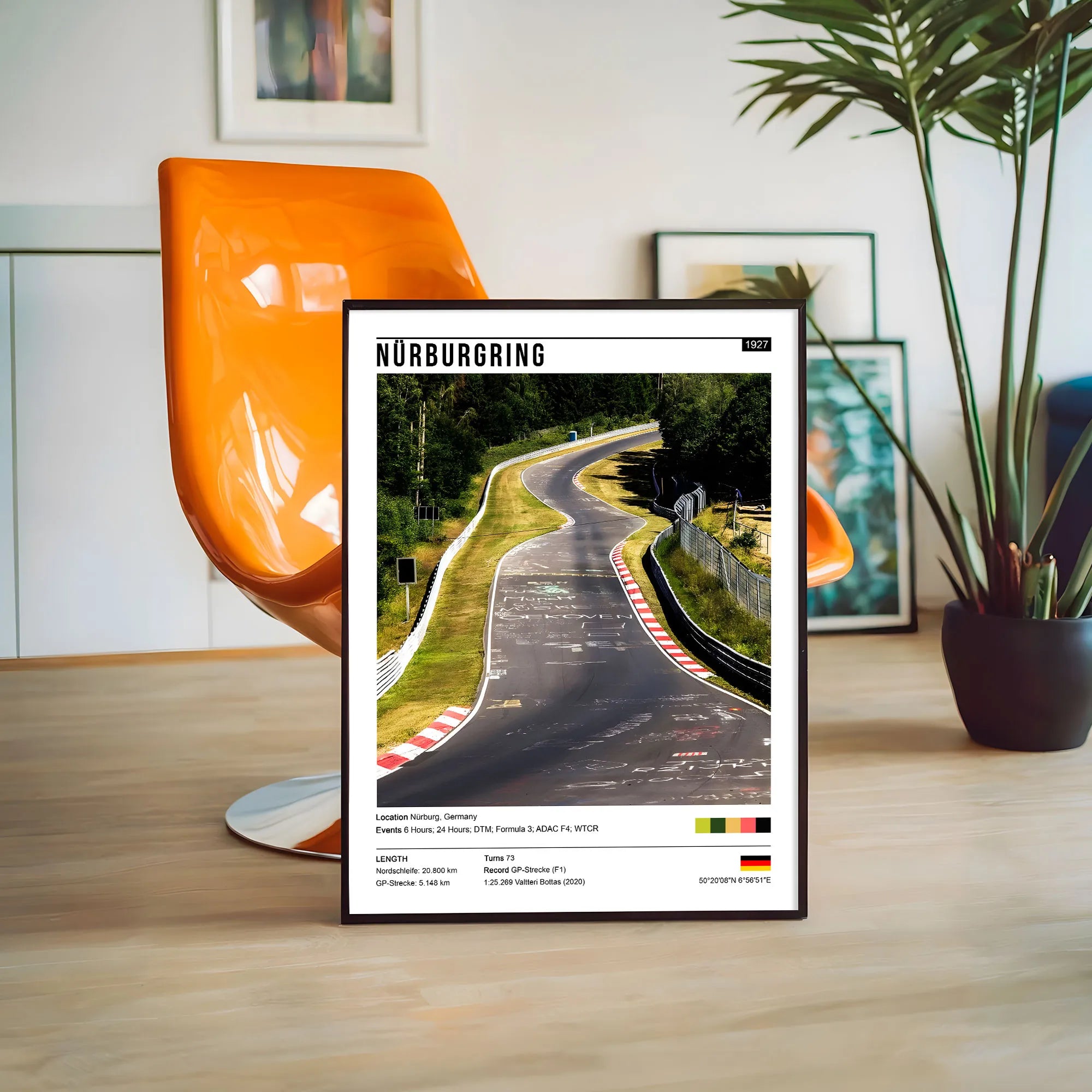 cuadro-nurburgring-Nordschleife-4-infierno-verde-greenhell-24horasdenurburgring-motorsport-chile-monstaki