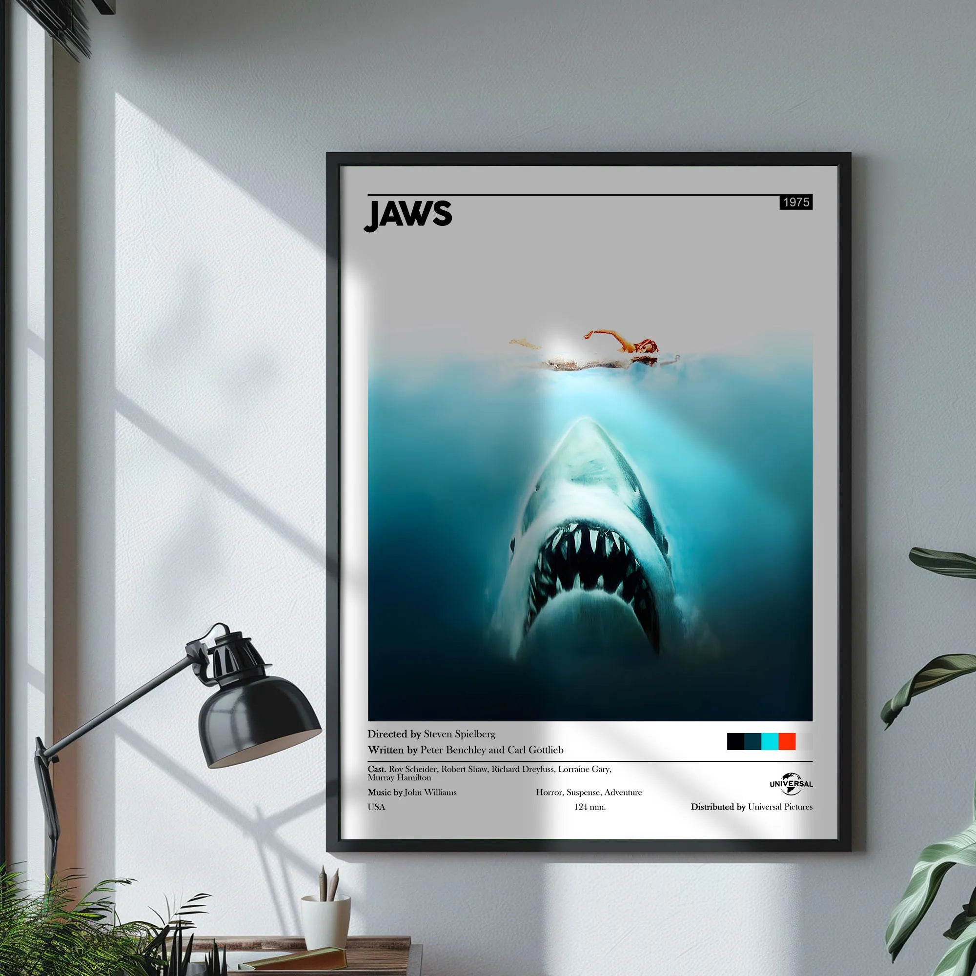 cuadro-peliculas-tiburon1-jaw1-cine2-cuadrosinfograficos-peliculas-cinefilos-monstaki-chile