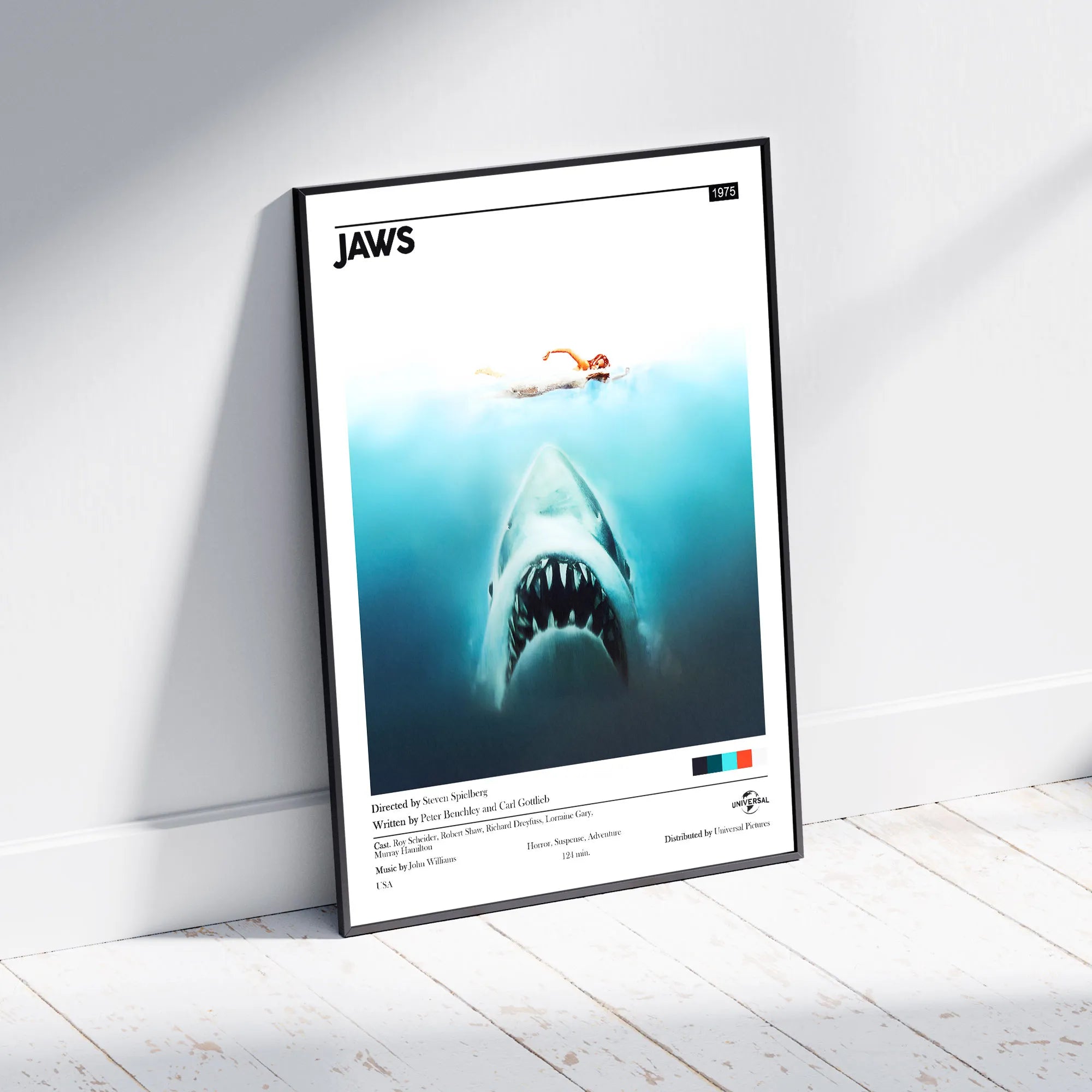 cuadro-peliculas-tiburon1-jaw1-cine4-cuadrosinfograficos-peliculas-cinefilos-monstaki-chile