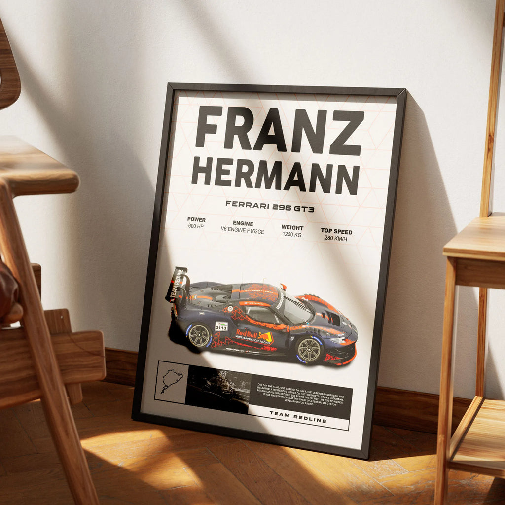 franz-hermann-ferrari296-gt3-max-verstappen4-nurburgring-nordschleife-cuadro-decorativo-minimalista-hogar-pilotos-f1-monstaki-chile-24horasdenurburgring-infiernoverde-greenhell-motorsport