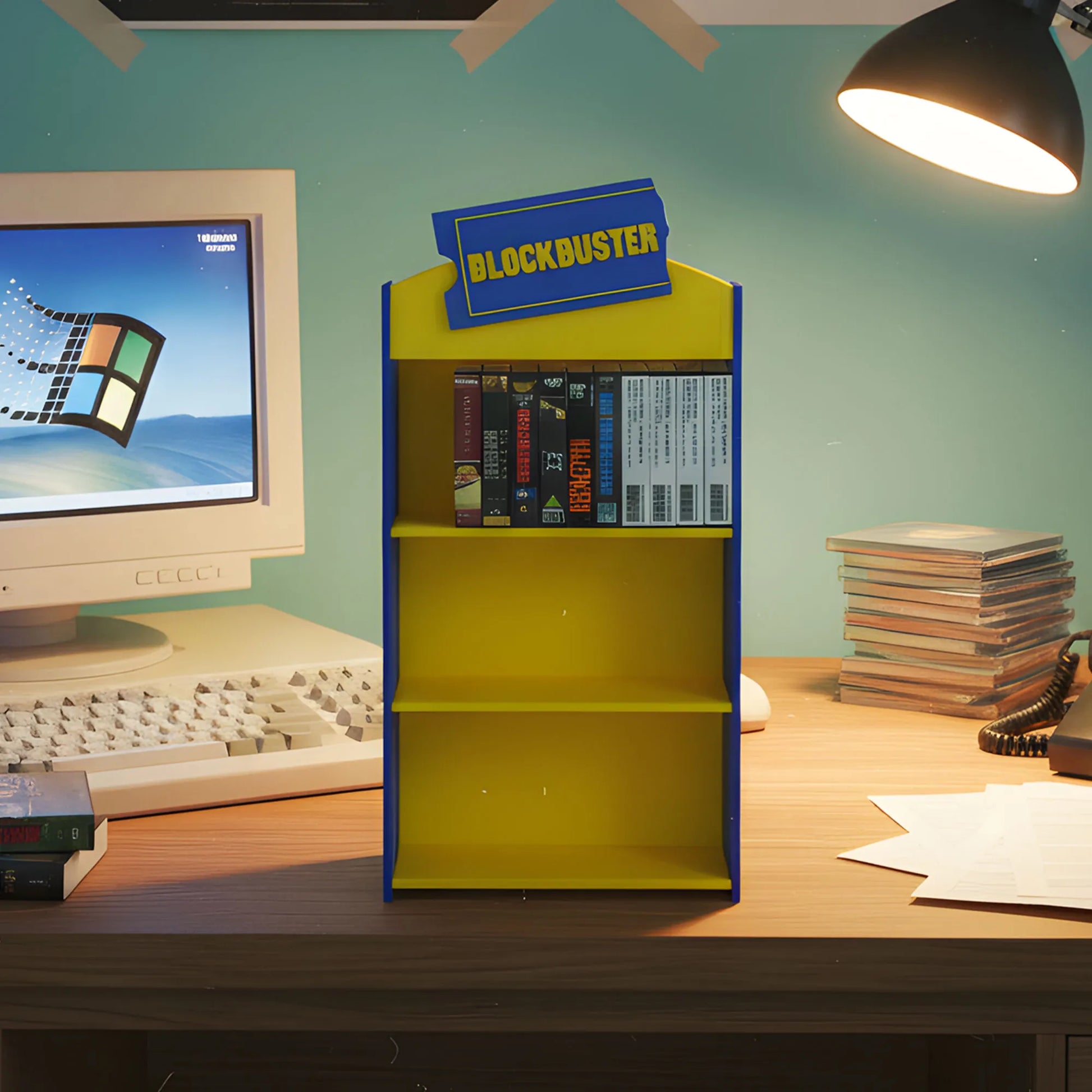 repisa-blockbuster-vhs-10uni-4-peliculas-monstaki-chile-impresion3D